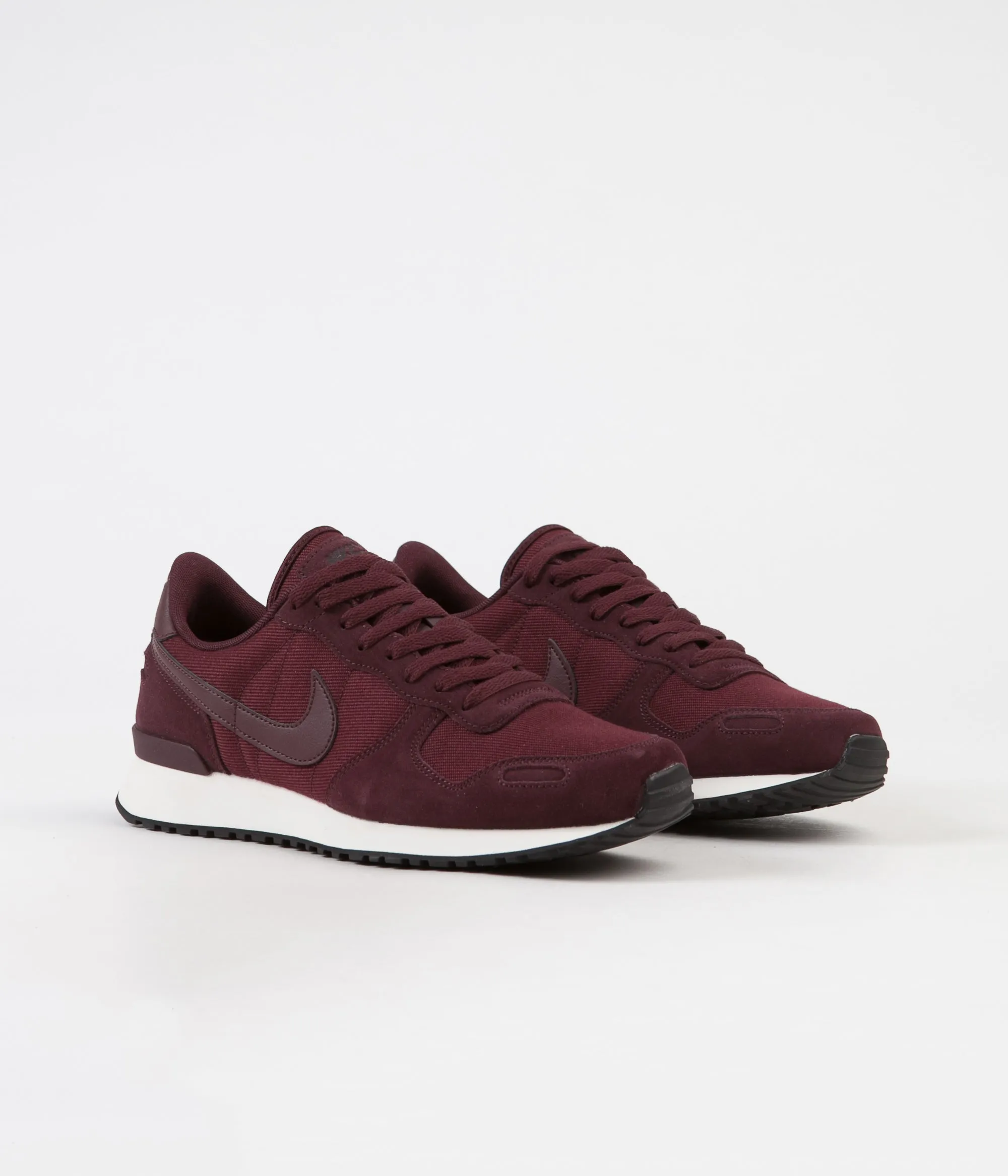 Nike Air Vortex Leather Shoes - Burgundy Crush / Burgundy Crush - Sail - Black