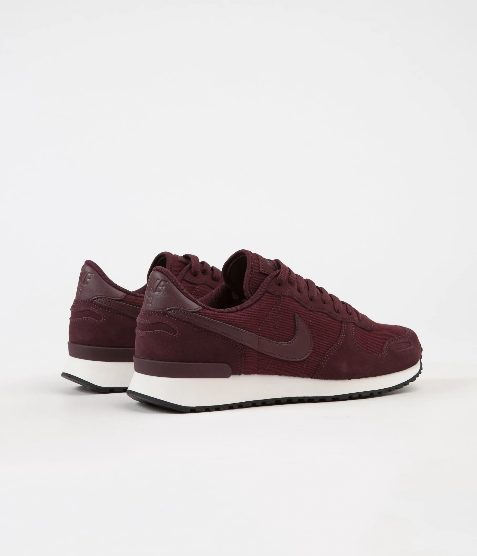 Nike Air Vortex Leather Shoes - Burgundy Crush / Burgundy Crush - Sail - Black