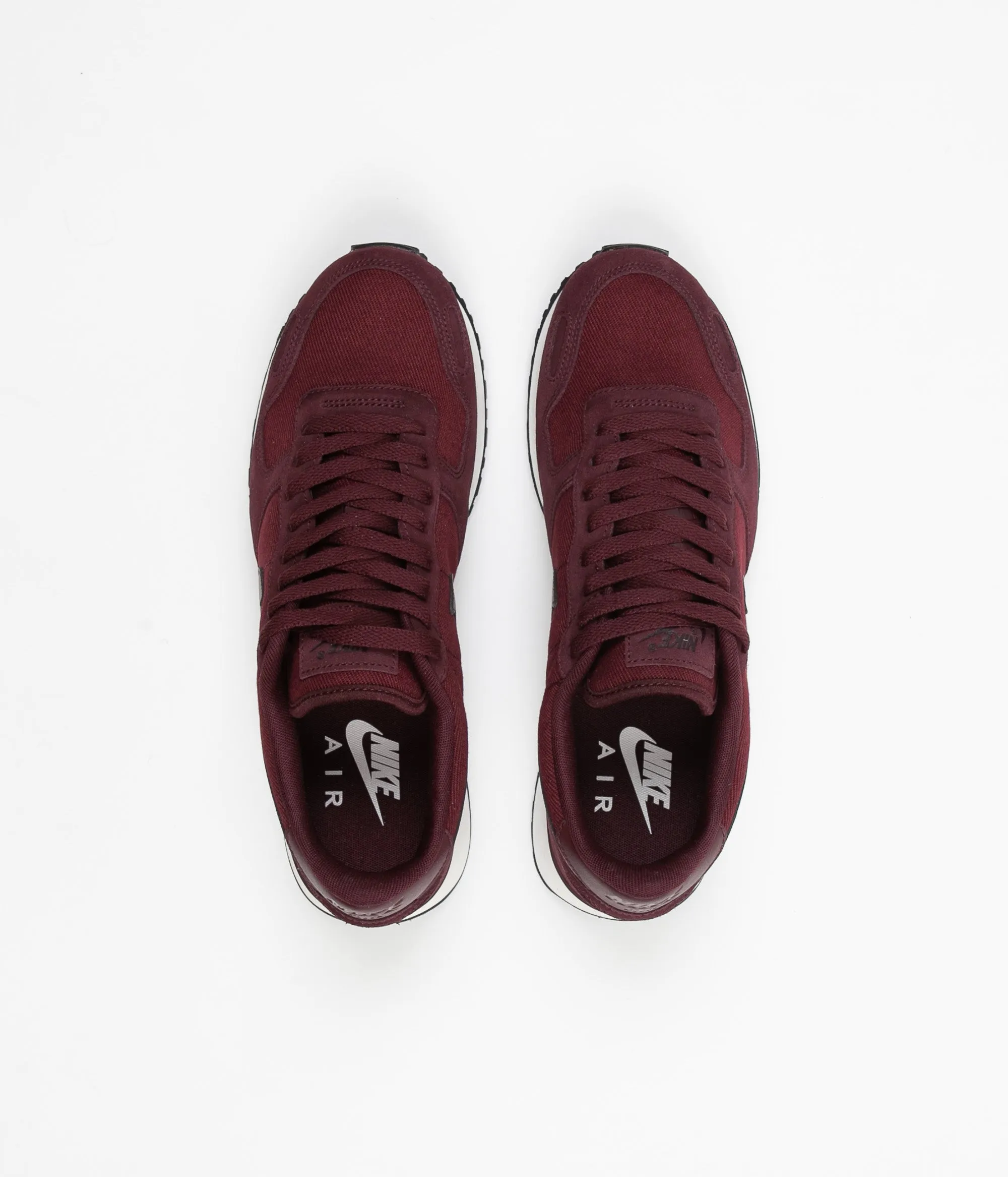 Nike Air Vortex Leather Shoes - Burgundy Crush / Burgundy Crush - Sail - Black