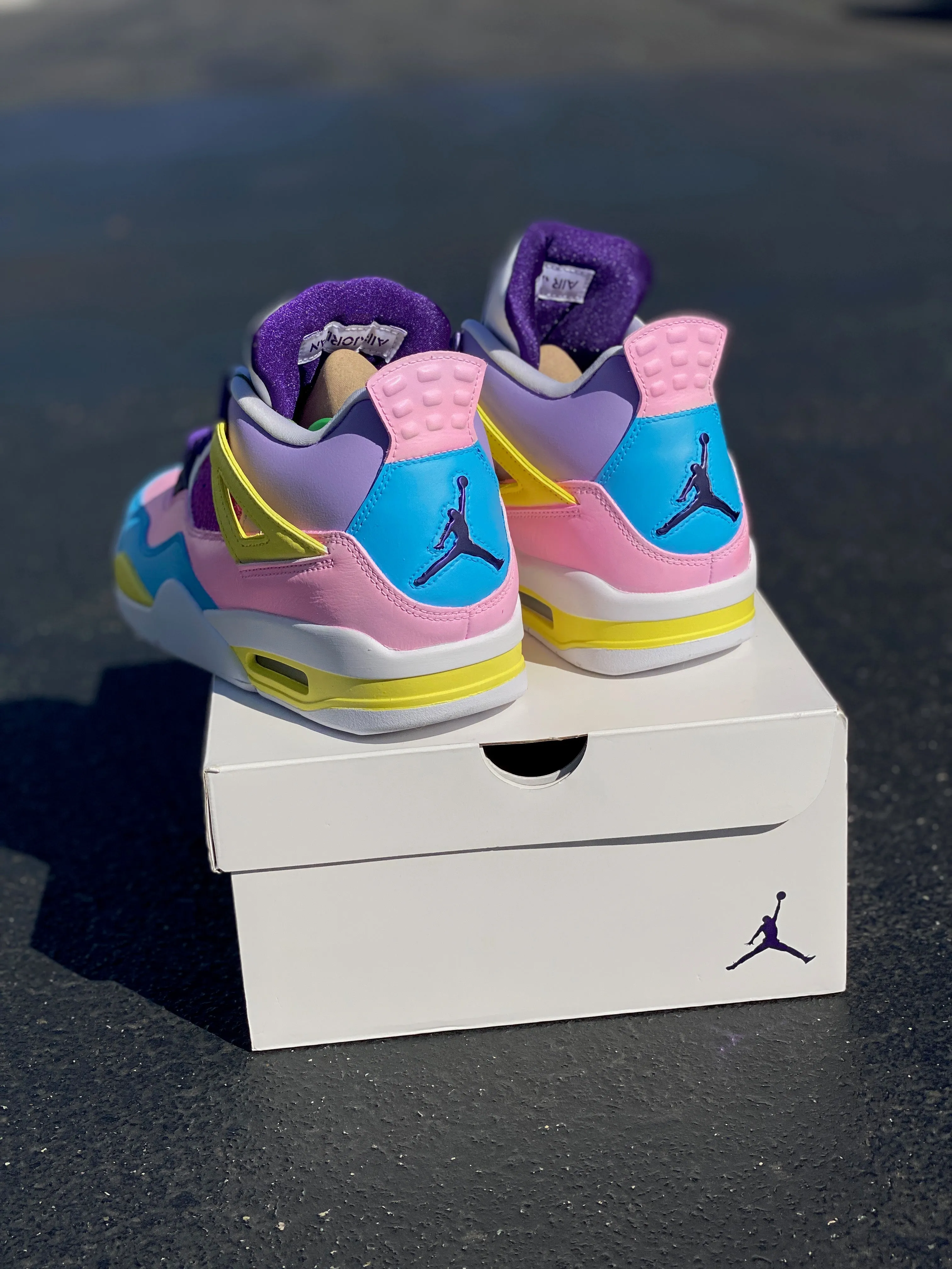 Nike Jordan 4 Easter Colors Theme v.2