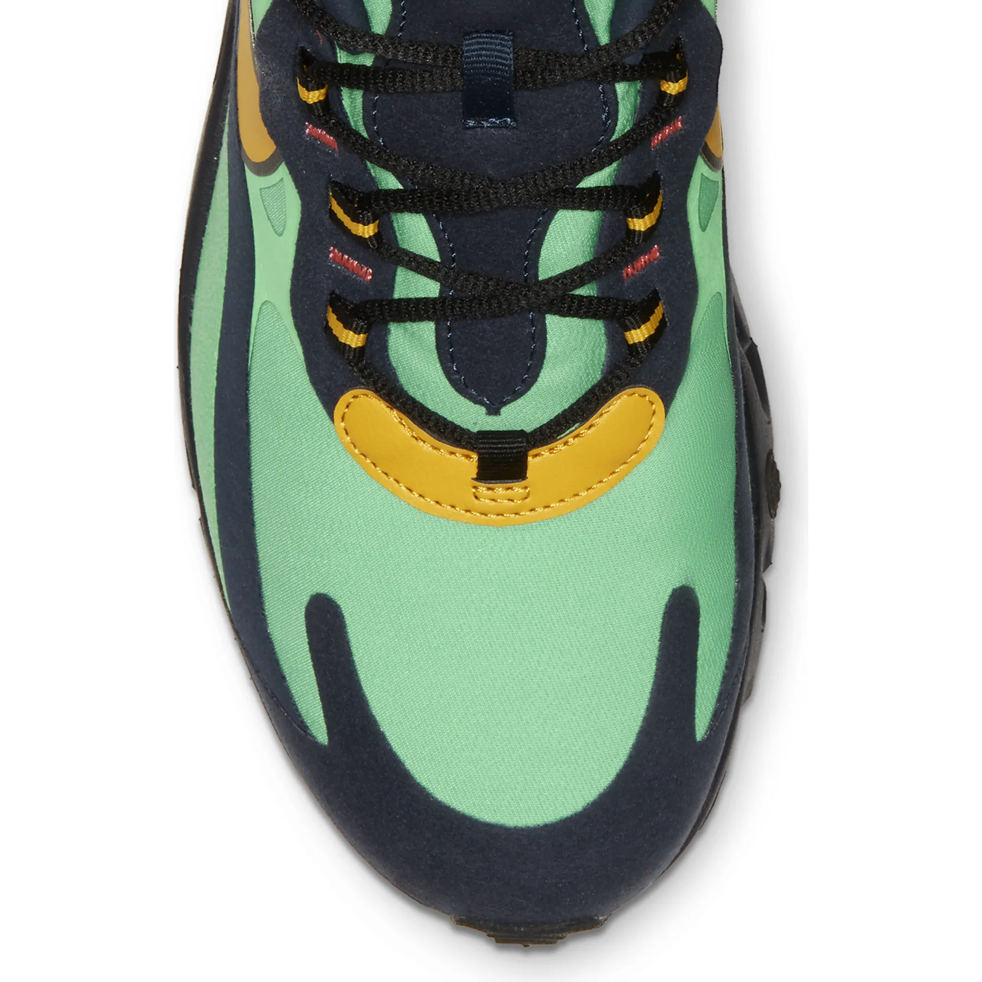 Nike Men's Air Max 270 React "Pop Art" Shoes -  Green / Black / Yellow