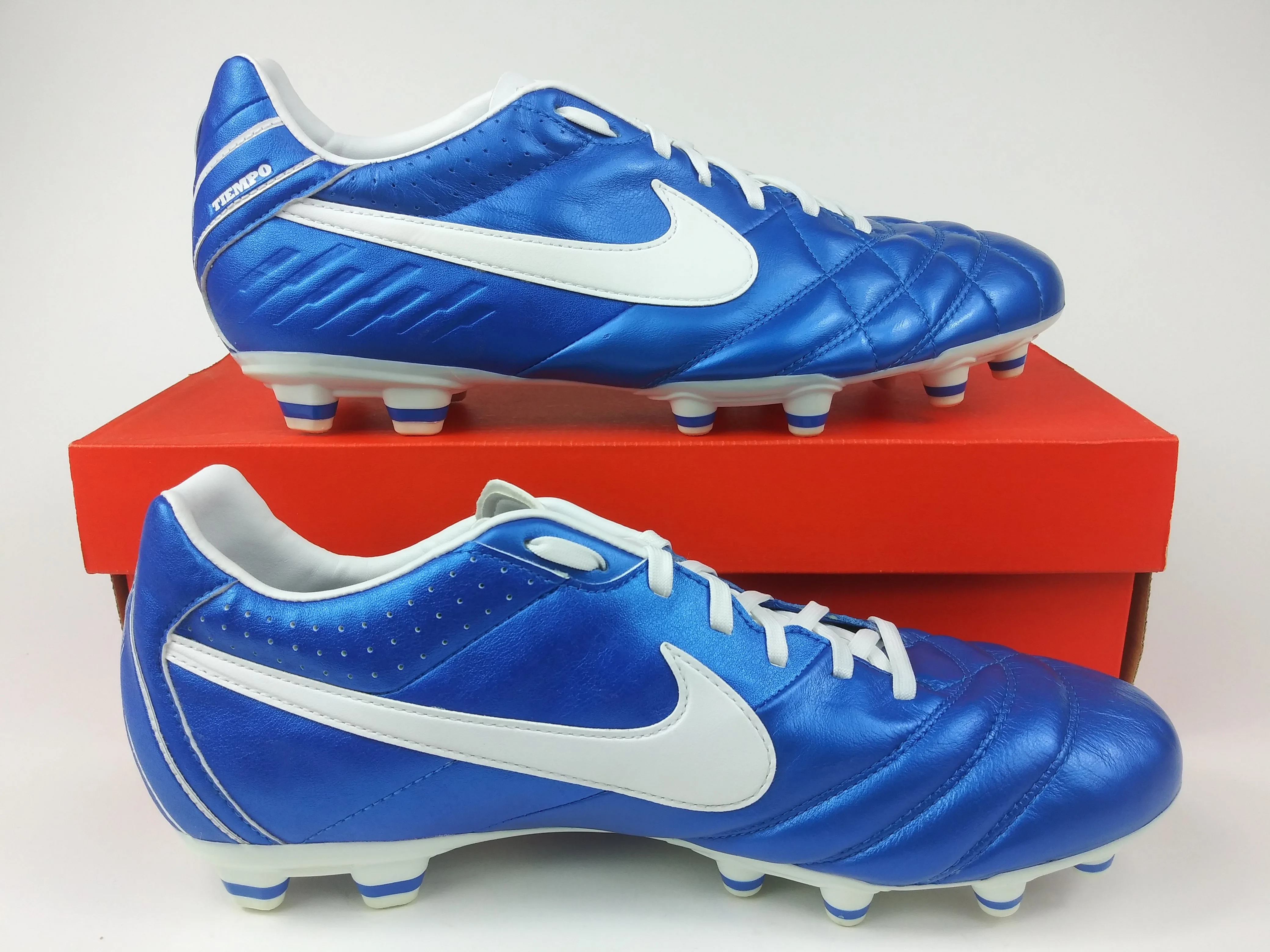 Nike Tiempo Mystic IV FG Blue White