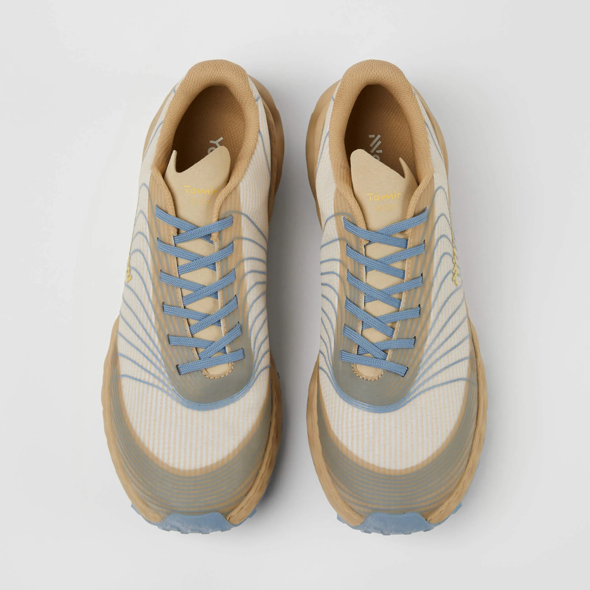 NNormal | Unisex Tomir Running Shoes - Sand/Blue