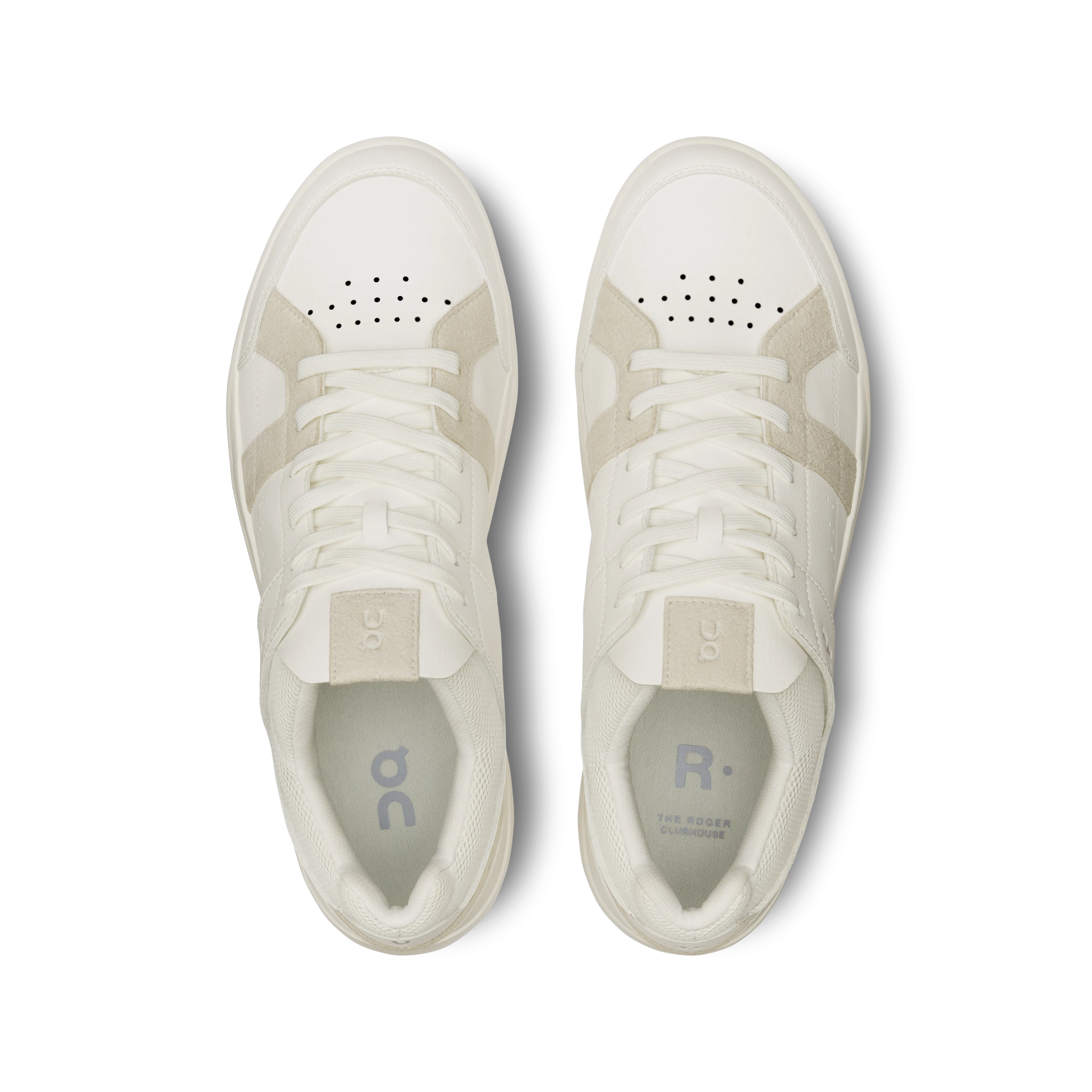 On Running Men's The Roger Clubhouse Shoes - White / Sand