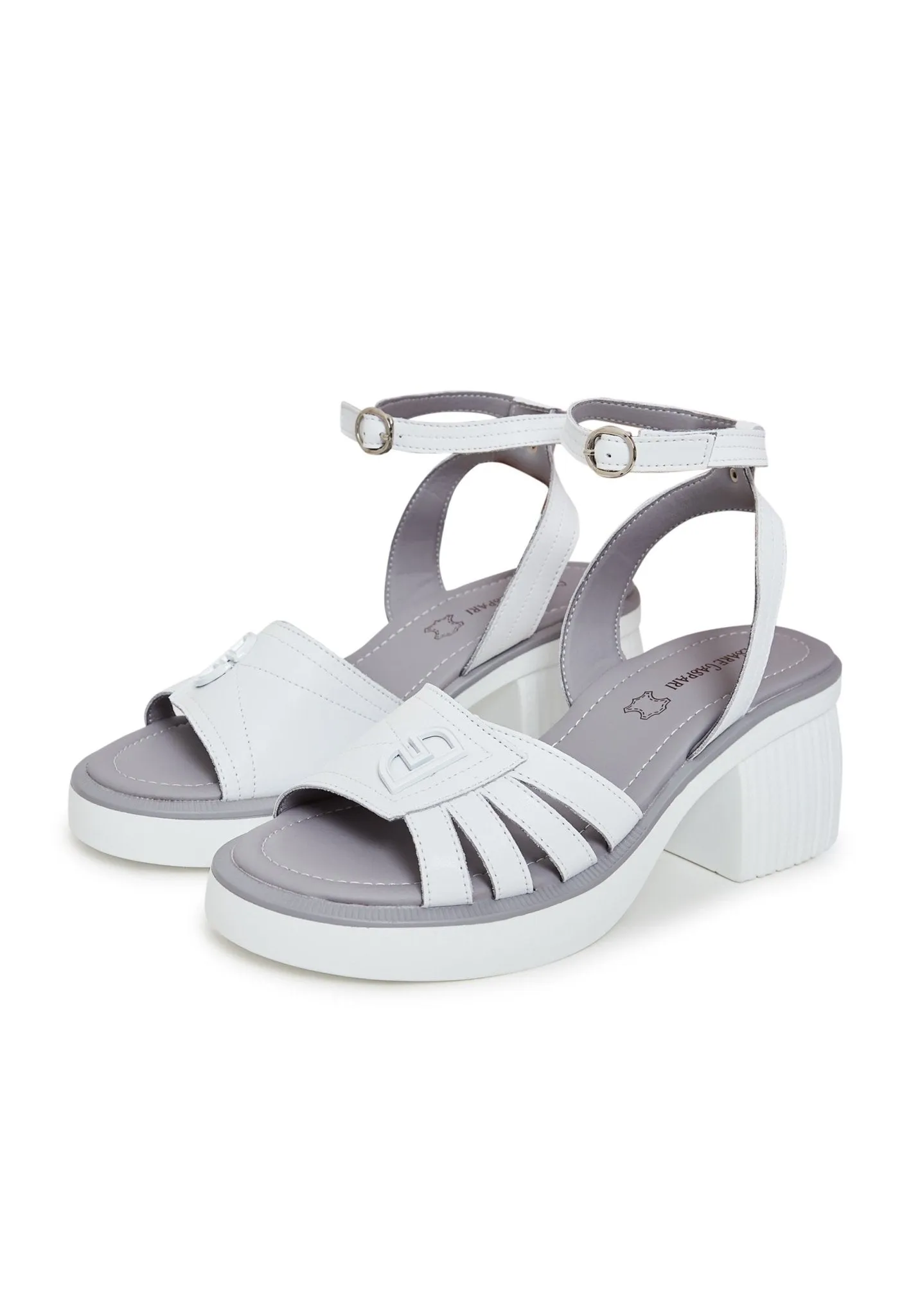 Open Toe Block Heels Sandals