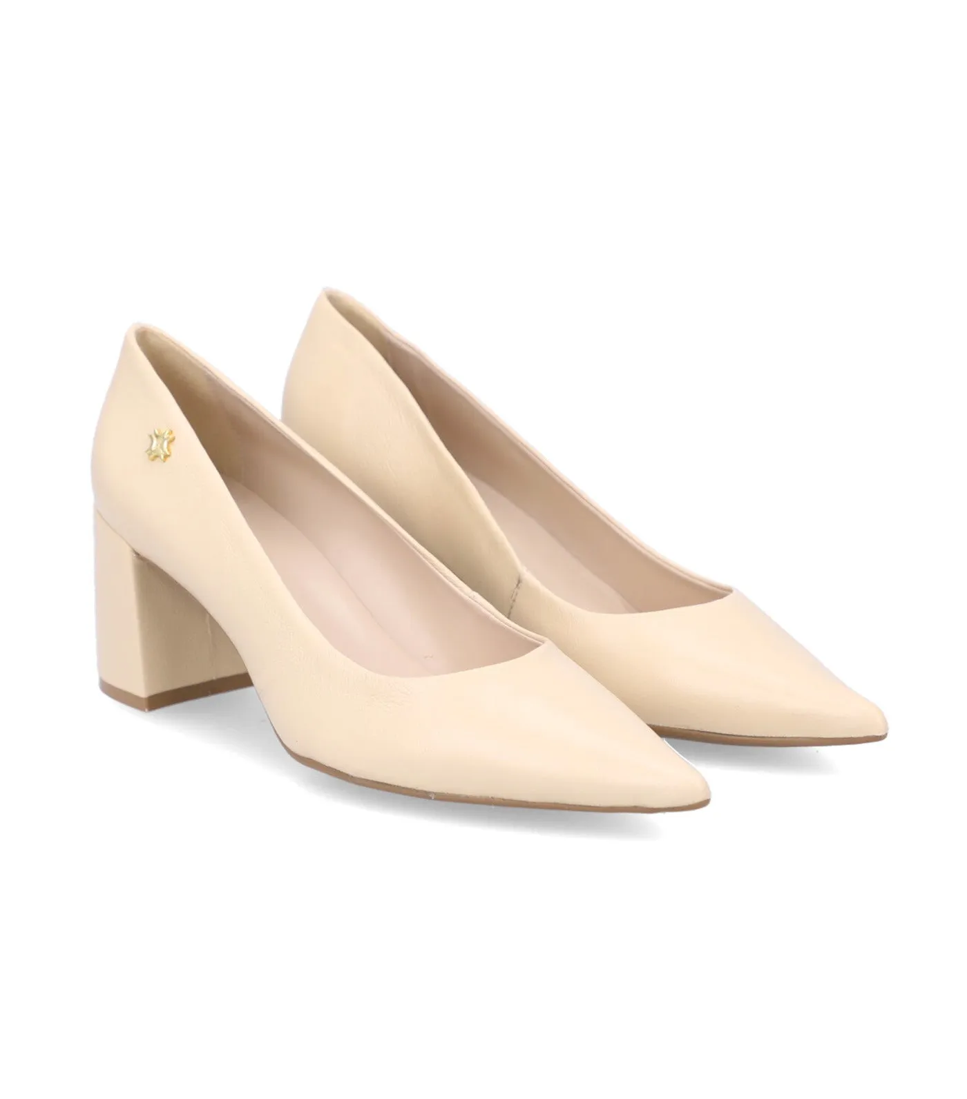 Pointed Toe Pumps Saara Latte