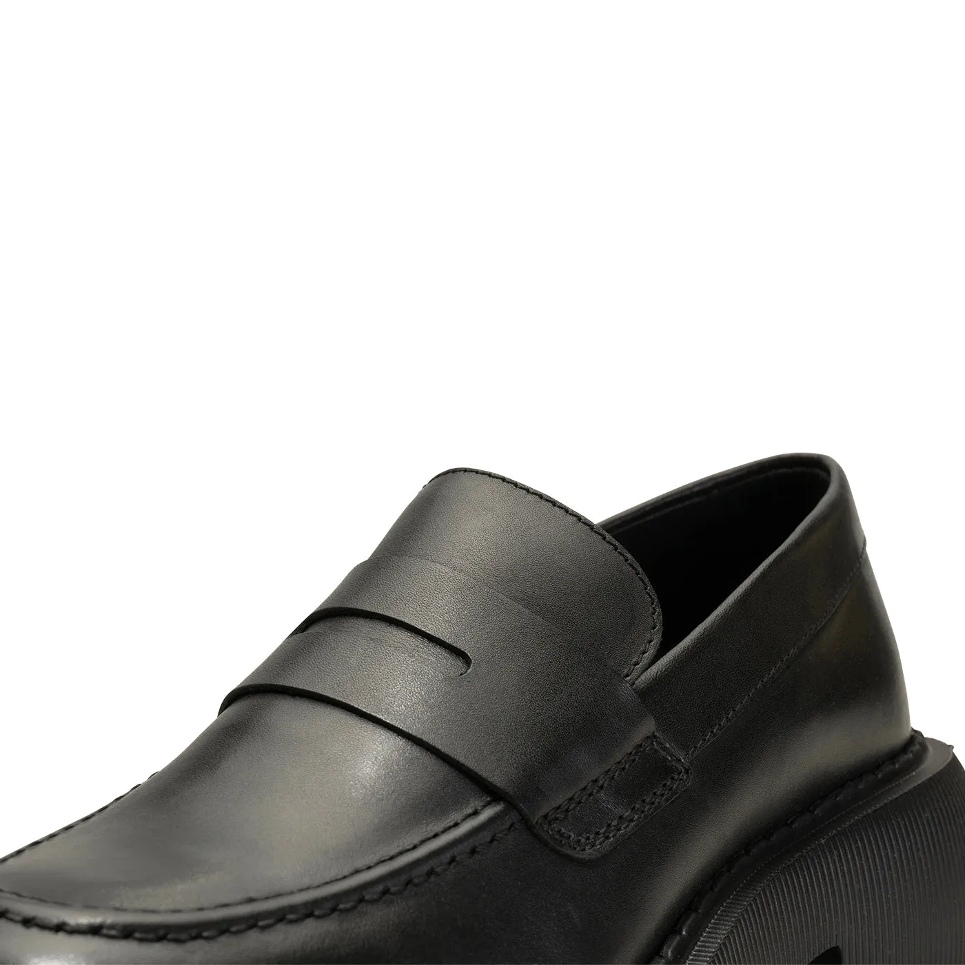 Posey Loafer Leather - BLACK