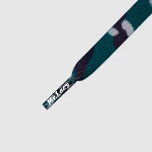 Printies Smallies Shoelaces · Green Camo