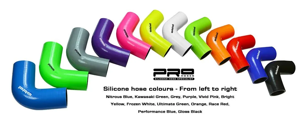 PRO HOSES S1 RS TURBO SILICONE BOOST HOSES WITH DUMP VALVE OUTLET