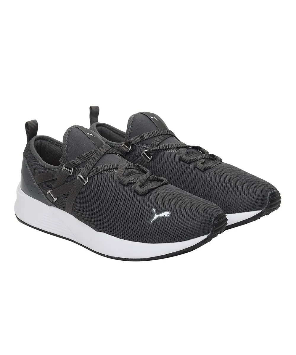 Puma Mens Pacer Fire Dark Shadow-White Sneakers