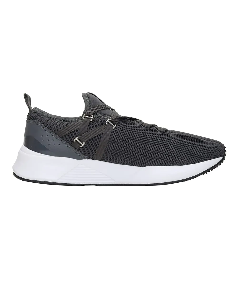 Puma Mens Pacer Fire Dark Shadow-White Sneakers