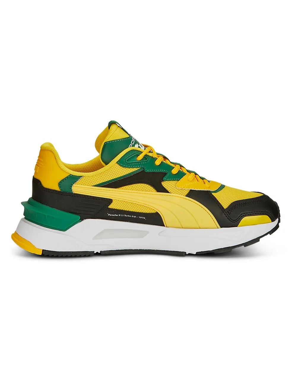 Puma PL MIRAGE SPORT ASPHALT PORSCHE - Men’s -LEMON CROME PUMA  WHITE - VINE