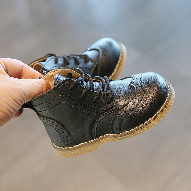 Quinn - Oxford Boots , Toddler Boys Shoes