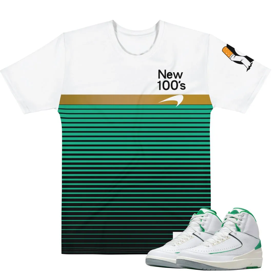 Retro 2 Lucky Green All Over Shirt