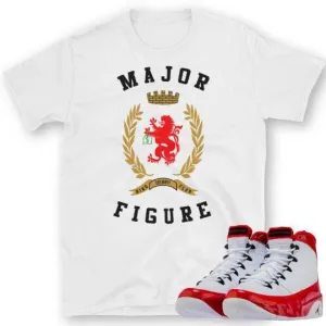 Retro 9 "Gym Red" Major sneaker tee