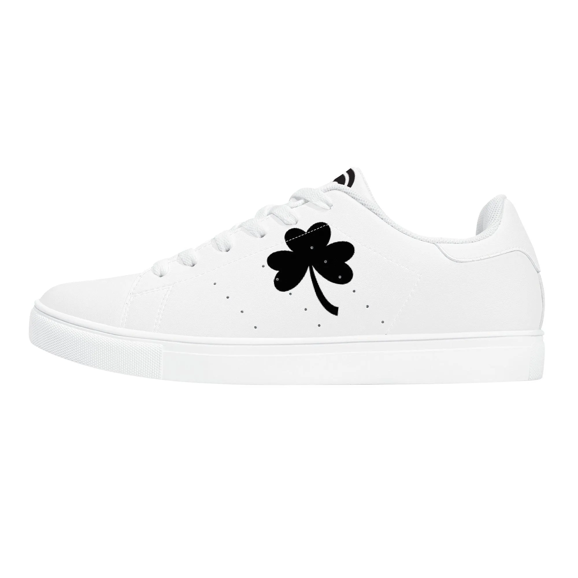 Reversal Clover Vegan Leather Sneakers | Low Top Customized | Shoe Zero