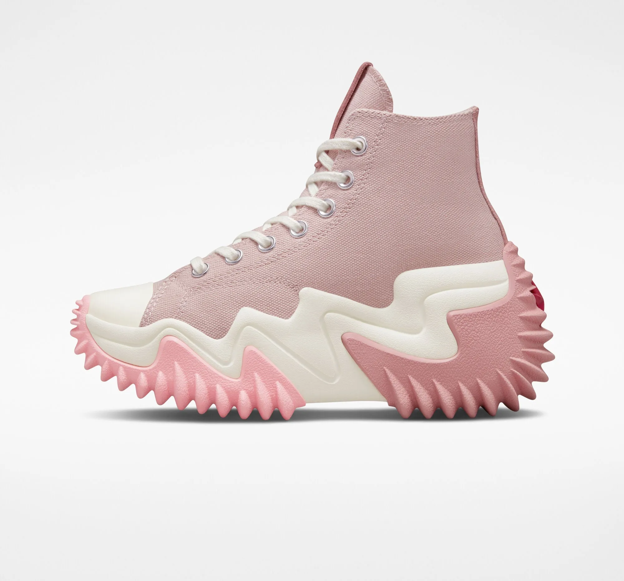 Run Star Motion Hi Sneakers in Rust Pink