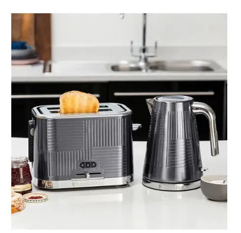 Russell Hobbs Geo Steel 2 slice(s) Stainless steel