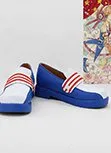 Sakura Navy Cosplay Shoes