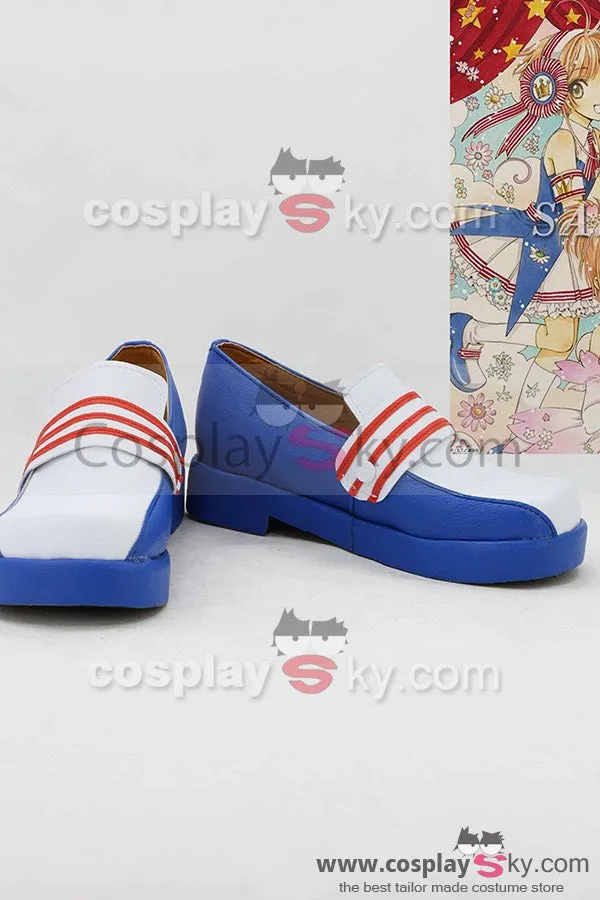 Sakura Navy Cosplay Shoes