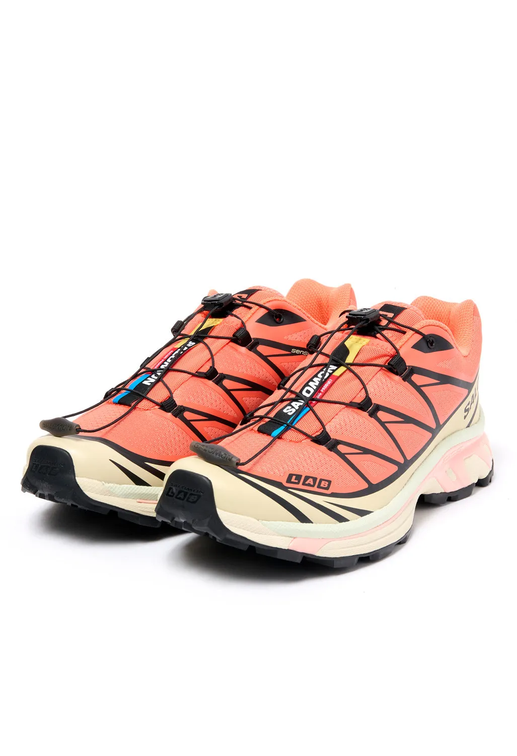 Salomon XT-6 - Living Coral / Black / Cement