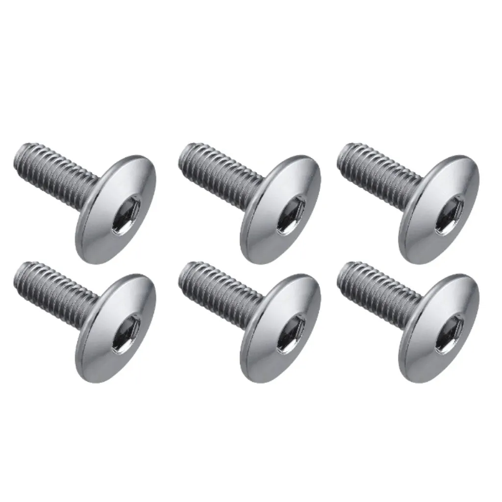 Shimano SPD-SL Cleat Bolts M5x10mm (Pack of 6)