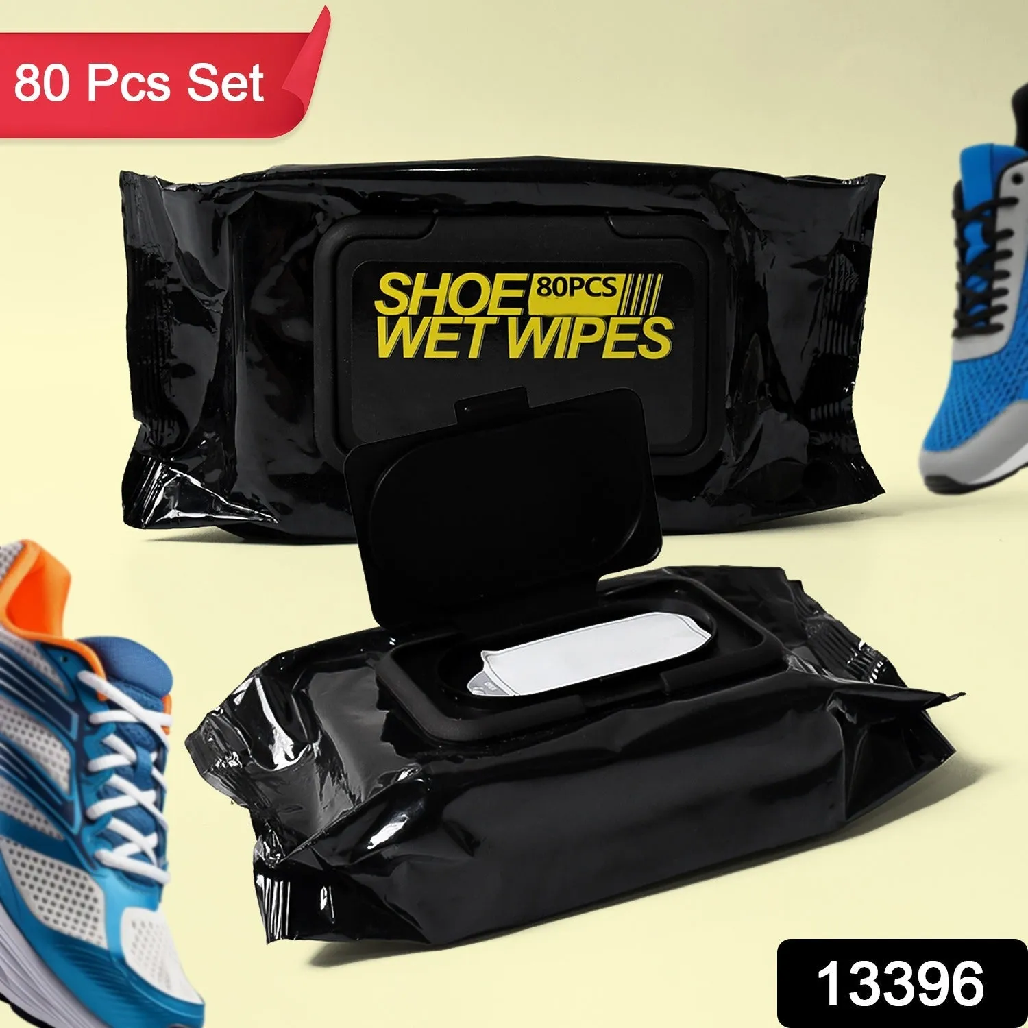 Shoe Cleaning Wet Wipes Travel Friendly! (80 Pcs Set)