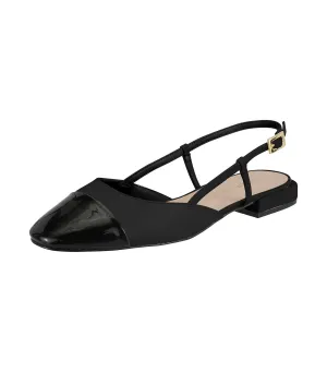 Slingback Monogram LL Black/Mocha