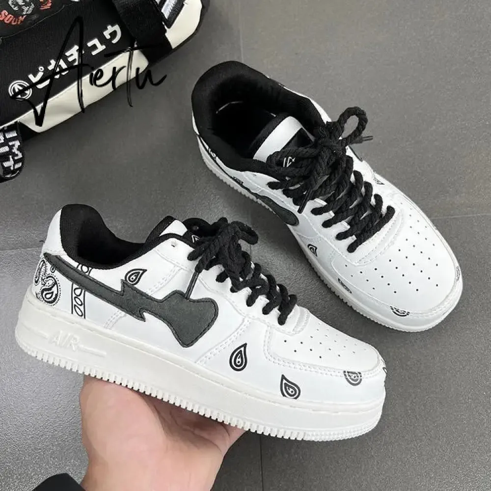 Sneakers Women Shoes Pattern Canvas Shoe Casual Women Sport Shoes for Women Flat Lace-Up Adult Zapatillas Mujer Chaussure Femme