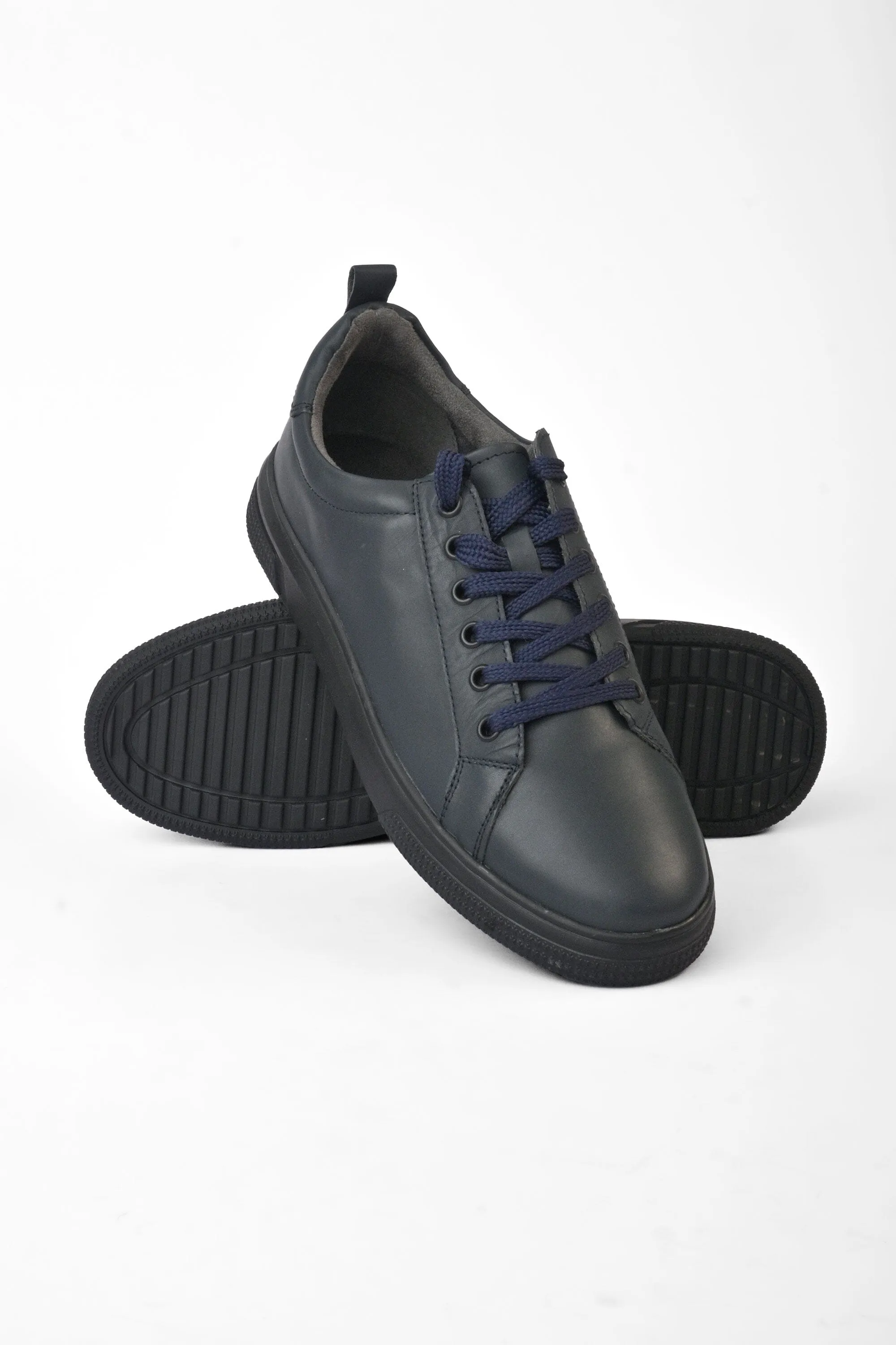 S.Oliver Unisex Soft Sole Leather Sneakers