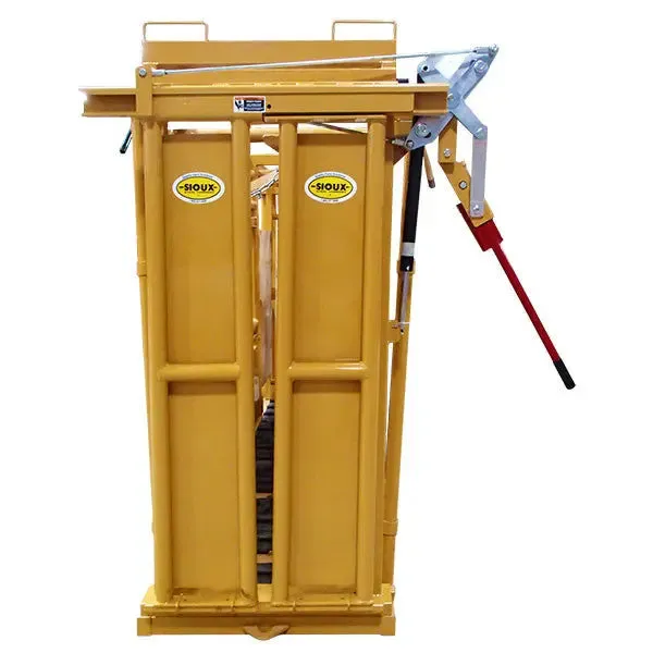 Squeeze Chute (Sioux Steel) - Manual Head Gate