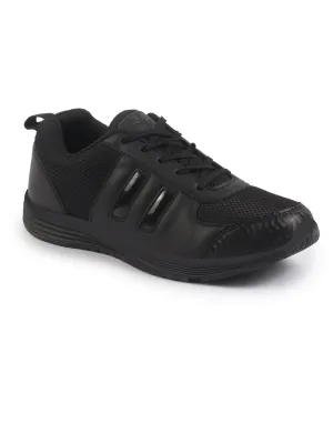 Unisex Black School Uniform Shoes|Boys & Girls Lace Up School Shoes|Breathable Comfort Insole Kids School Shoes