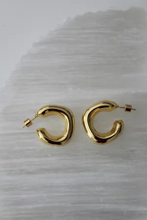 Vienna Gold Hoops