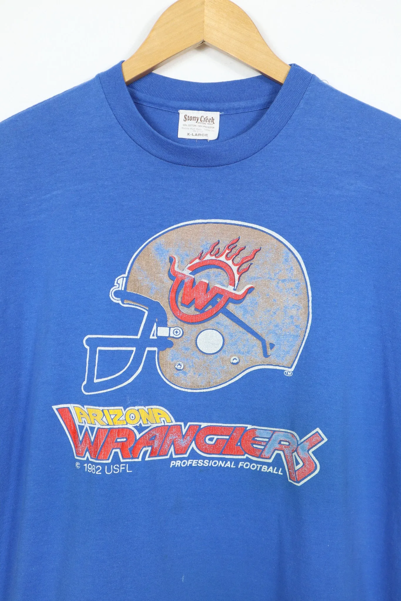 Vintage Arizona Wranlgers USFL Tee