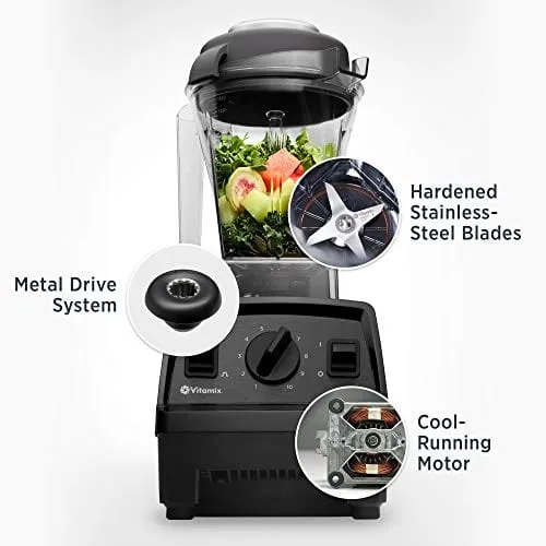 Vitamix VM0197 Explorian Blender, Professional-Grade, 48 oz. Container, Black