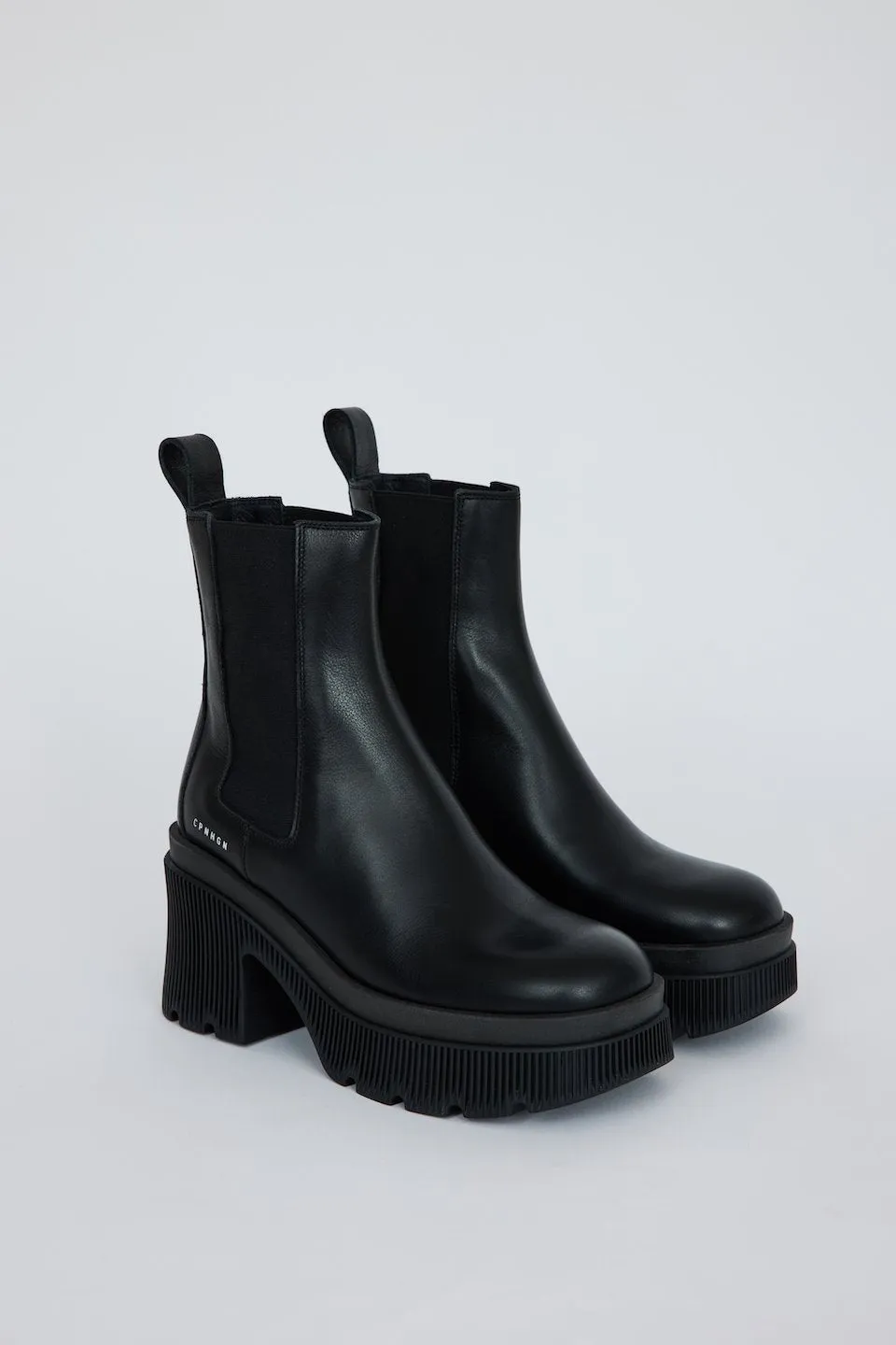 Vitello Black Ankle Boots