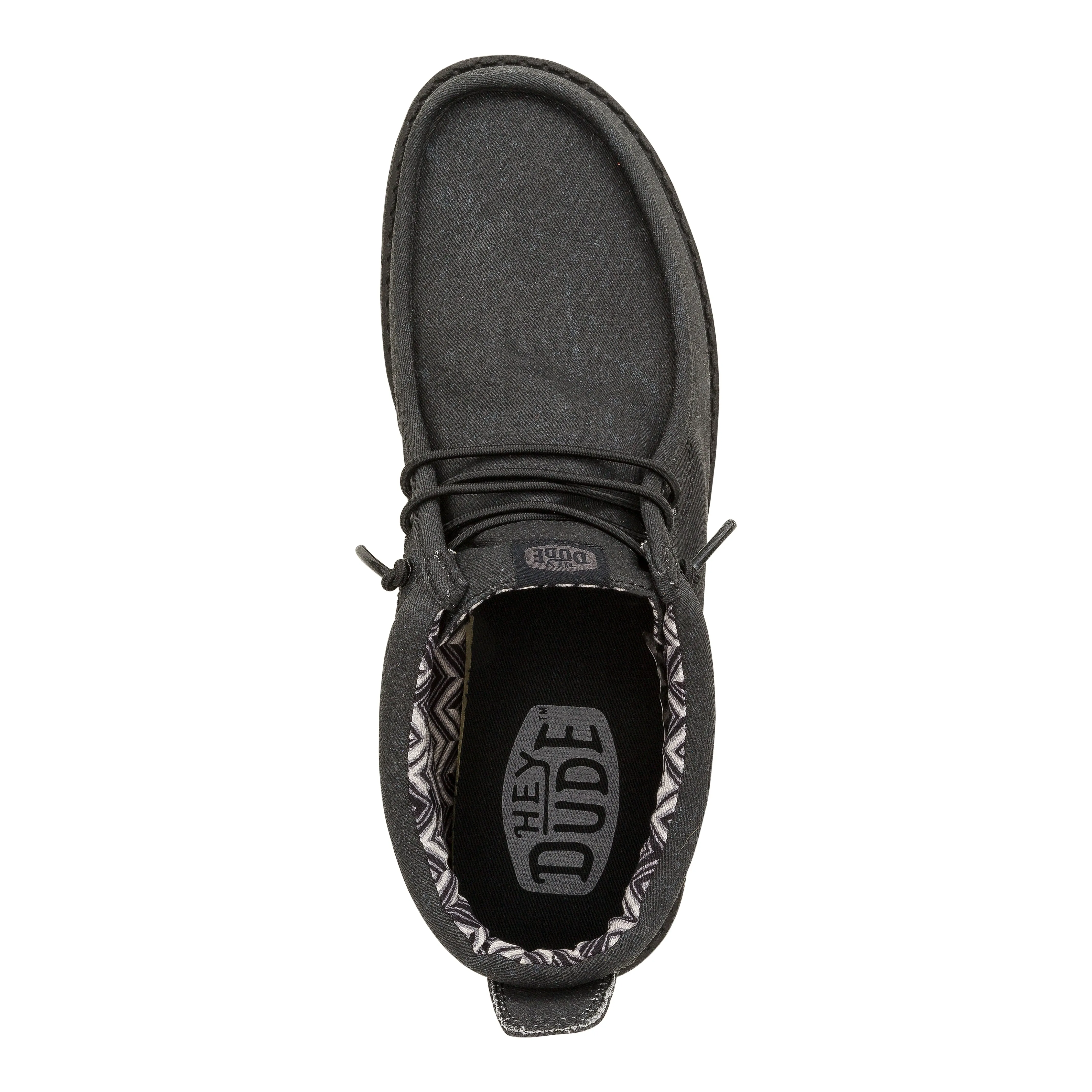 Wally Mid Stretch Canvas - Black/Black