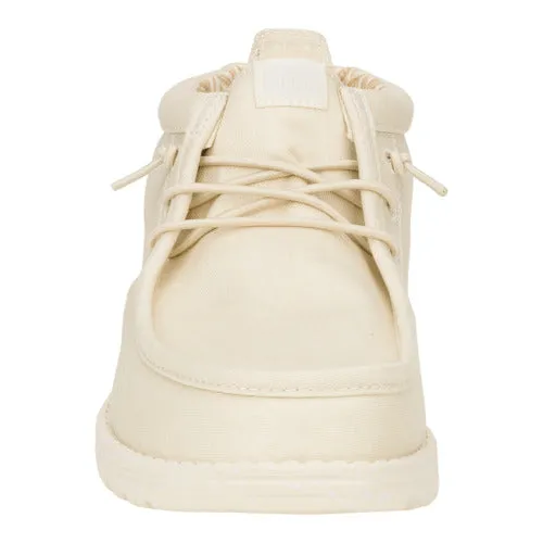 Wally Mid Stretch Canvas - Bone White