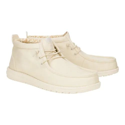 Wally Mid Stretch Canvas - Bone White