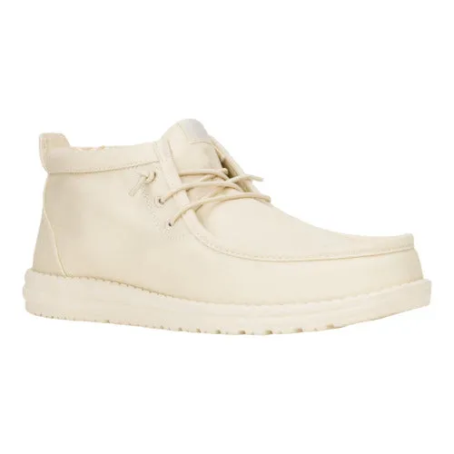 Wally Mid Stretch Canvas - Bone White