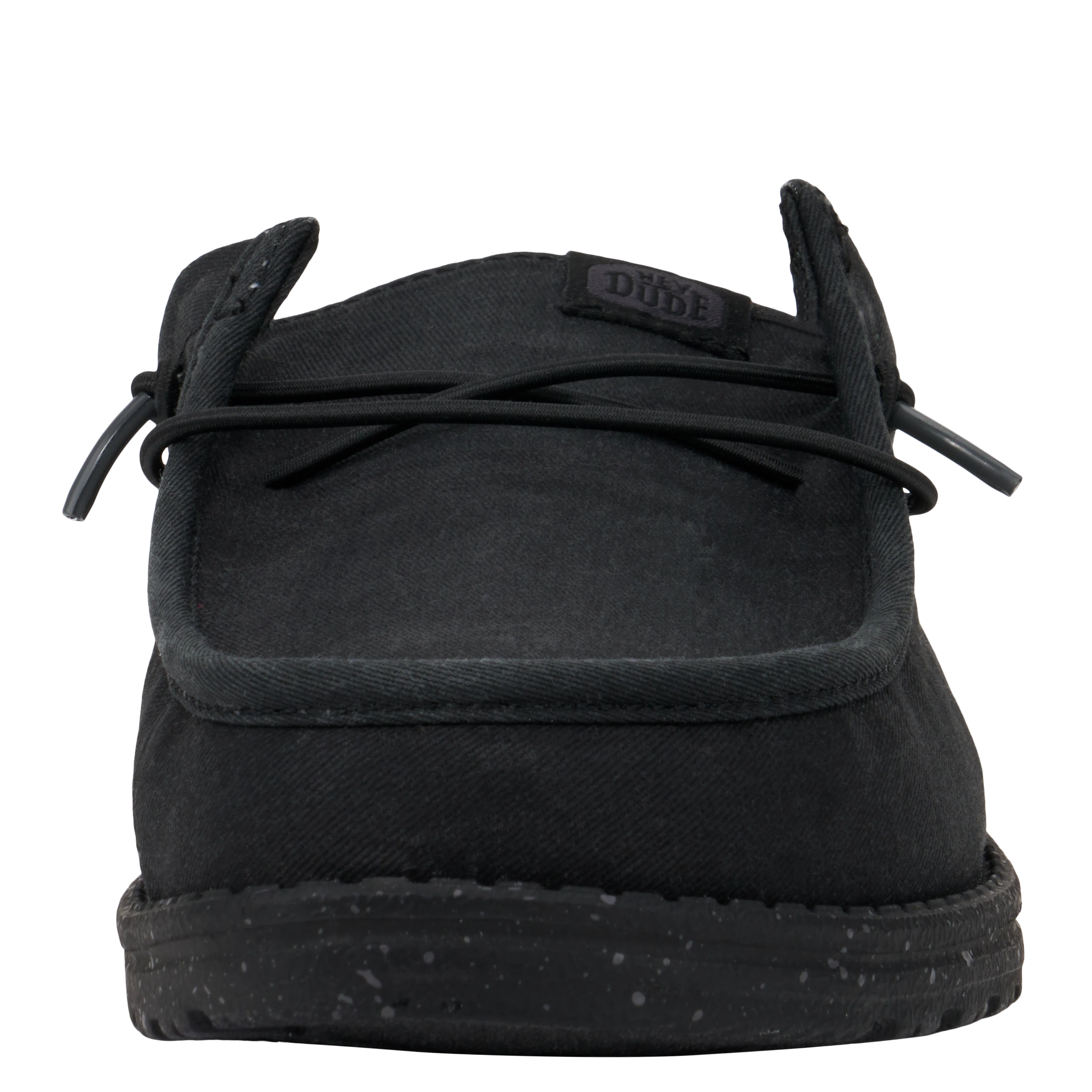 Wally Slip Stretch Canvas - Black/Black