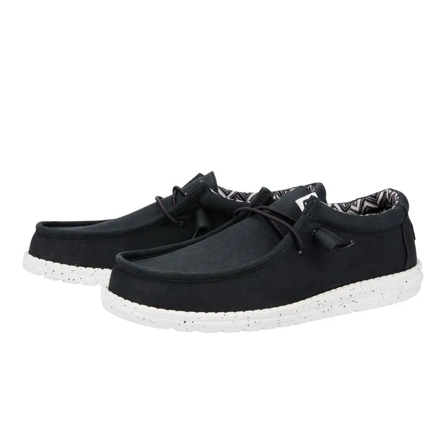 Wally Stretch Canvas - Black/White