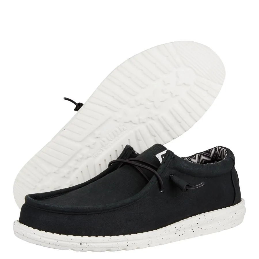 Wally Stretch Canvas - Black/White