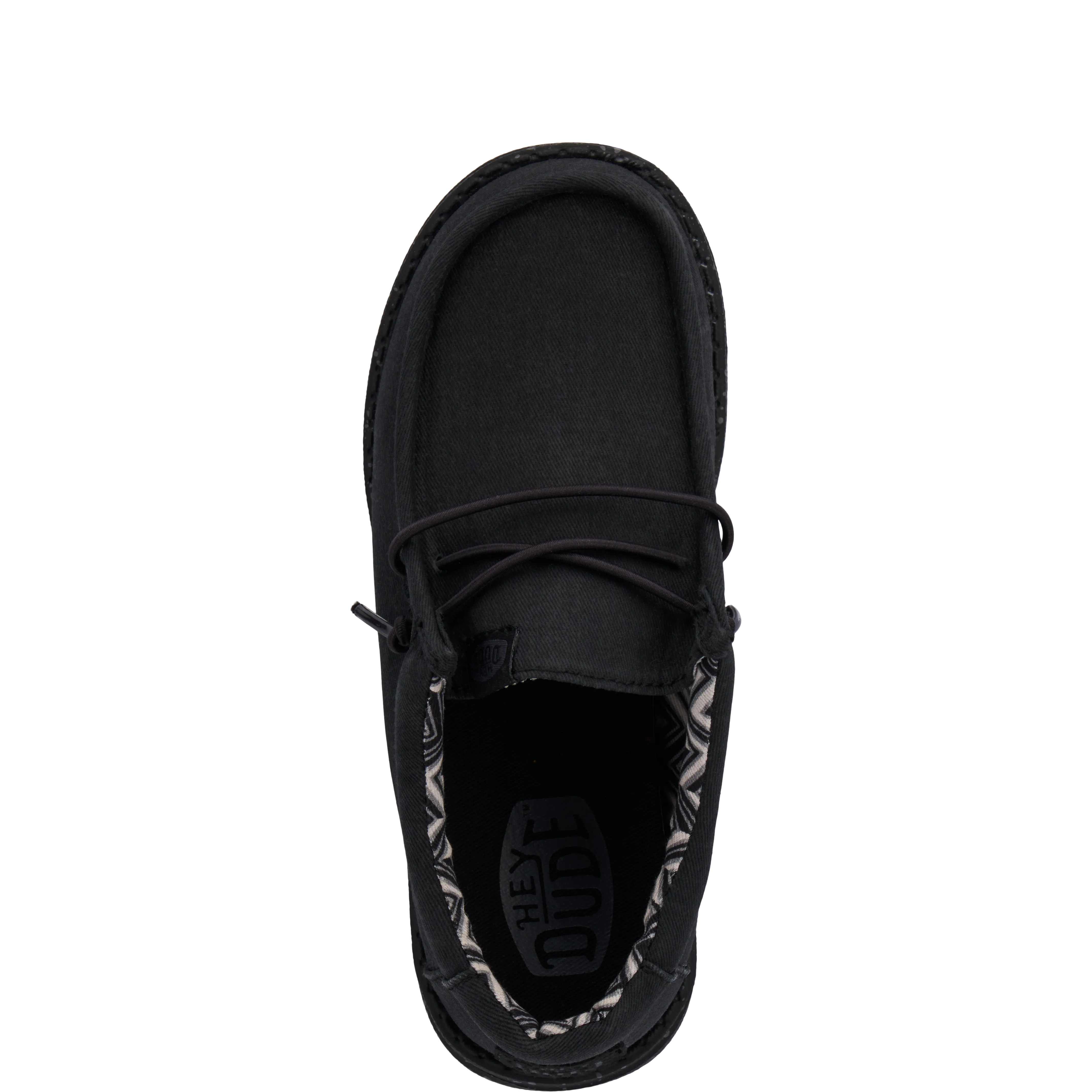 Wally Youth Stretch Canvas - Black/Black