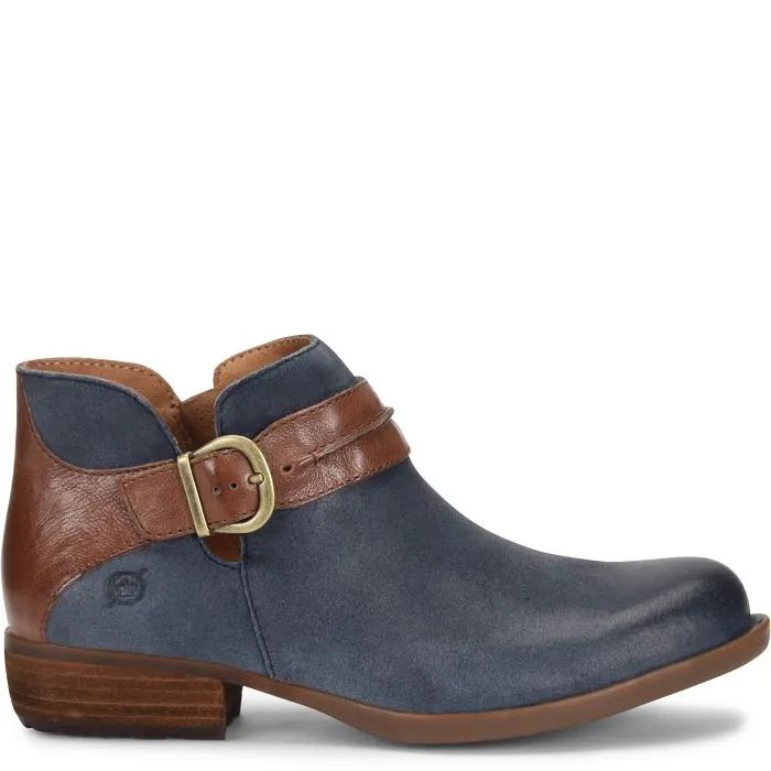 Women's Born Kati Color: Dark Blue Brown Combo