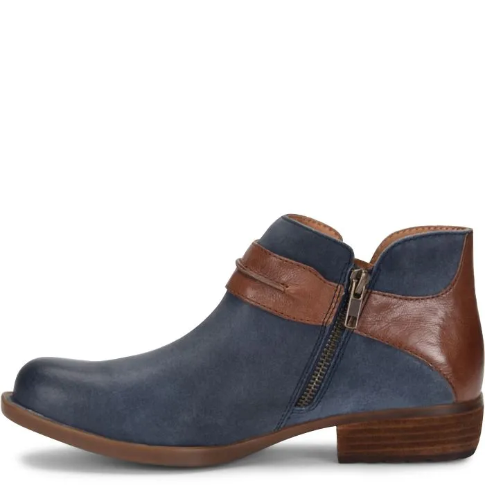 Women's Born Kati Color: Dark Blue Brown Combo