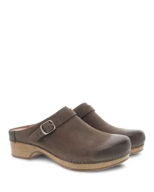 Women's Dansko Berry Color: Mushroom Burnished Nubuck