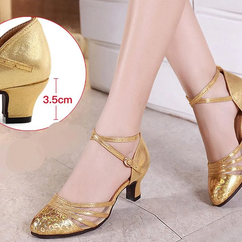 Women's Leatherette Heels Modern With  Buckle Dance Shoes /Ballroom Dance Shoes/Modern Shoes