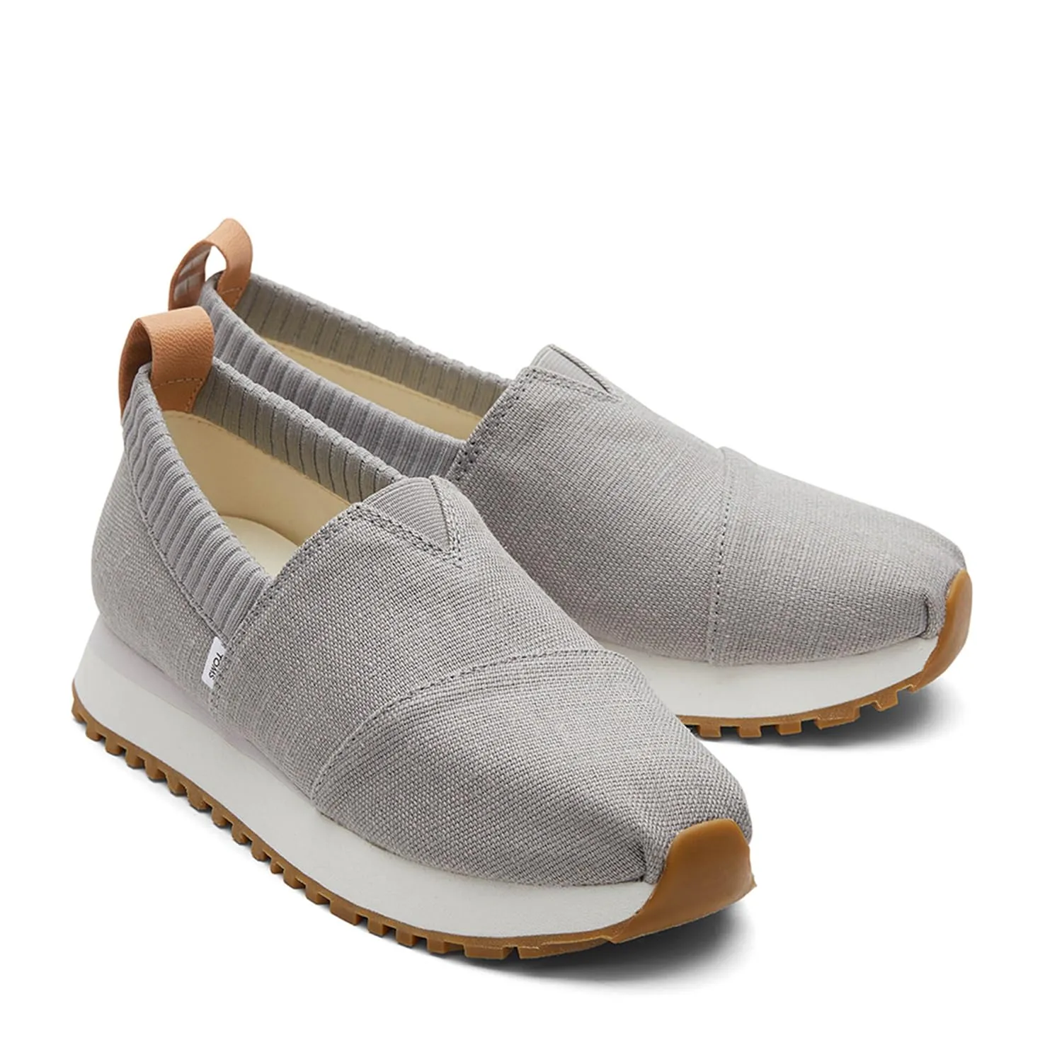 Women's Shoes TOMS ALPARGATA RESIDENT 2.0 Casual Slip Ons 10020164 GREY CANVAS