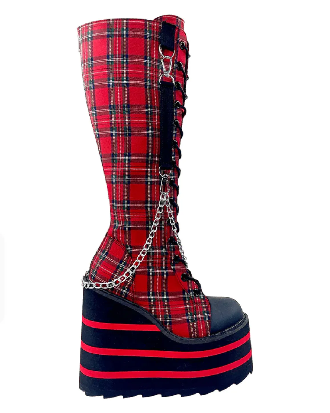 YRU Detention Plaid BNDG Boots